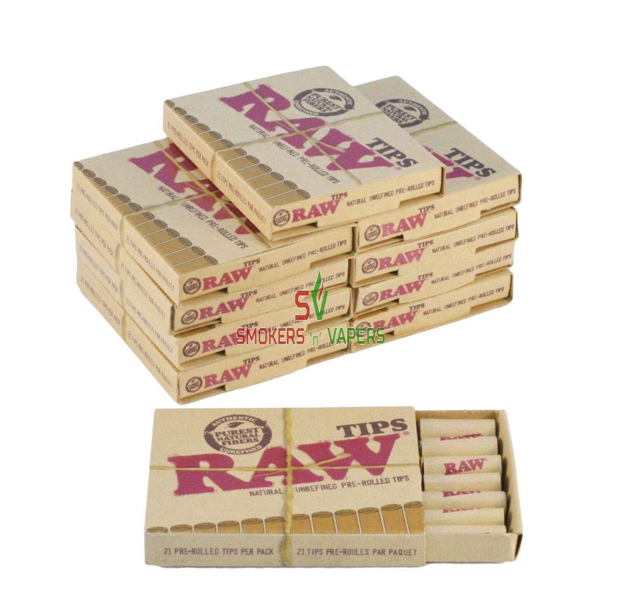 Filter Tips / Roaches Pre-Rolled (RAW)